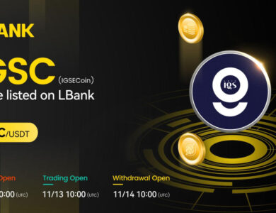 IGSE Coin (IGSC) Is Now Available for Trading on LBank Exchange