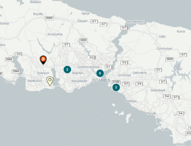 bitcoin atm locations in istanbul turkey